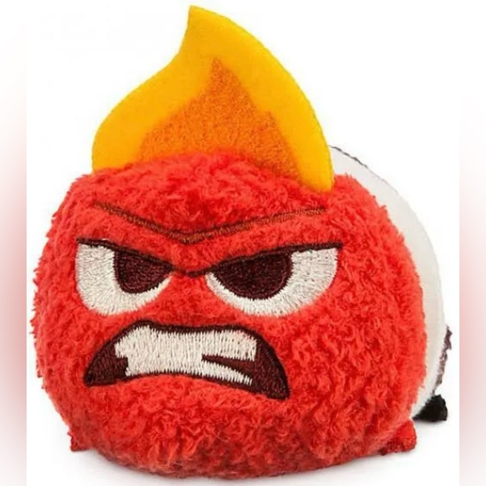 Disney Tsum Tsum Anger Mini Plush from the movie Inside Out NWT